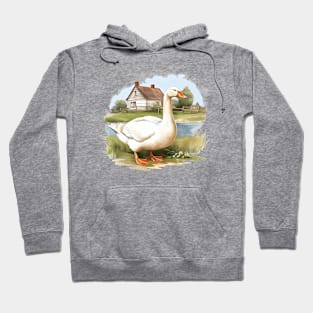 White Goose Hoodie